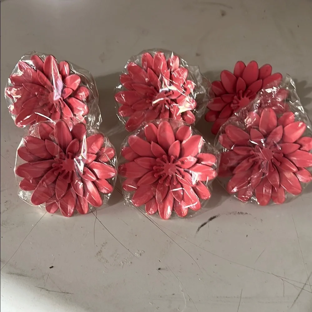 Park designs split pea set of six napkin rings ZINNIA